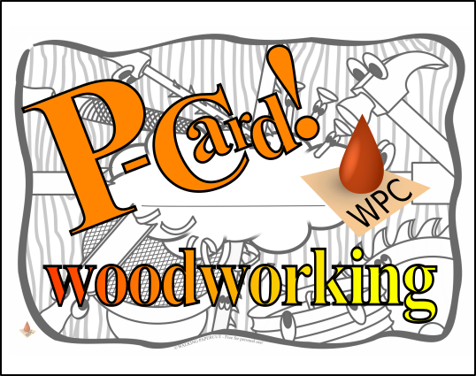 p-cards for woodworking projects