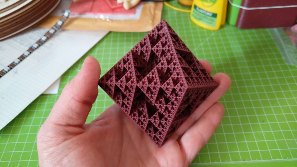 3d-printed intrusive pattern